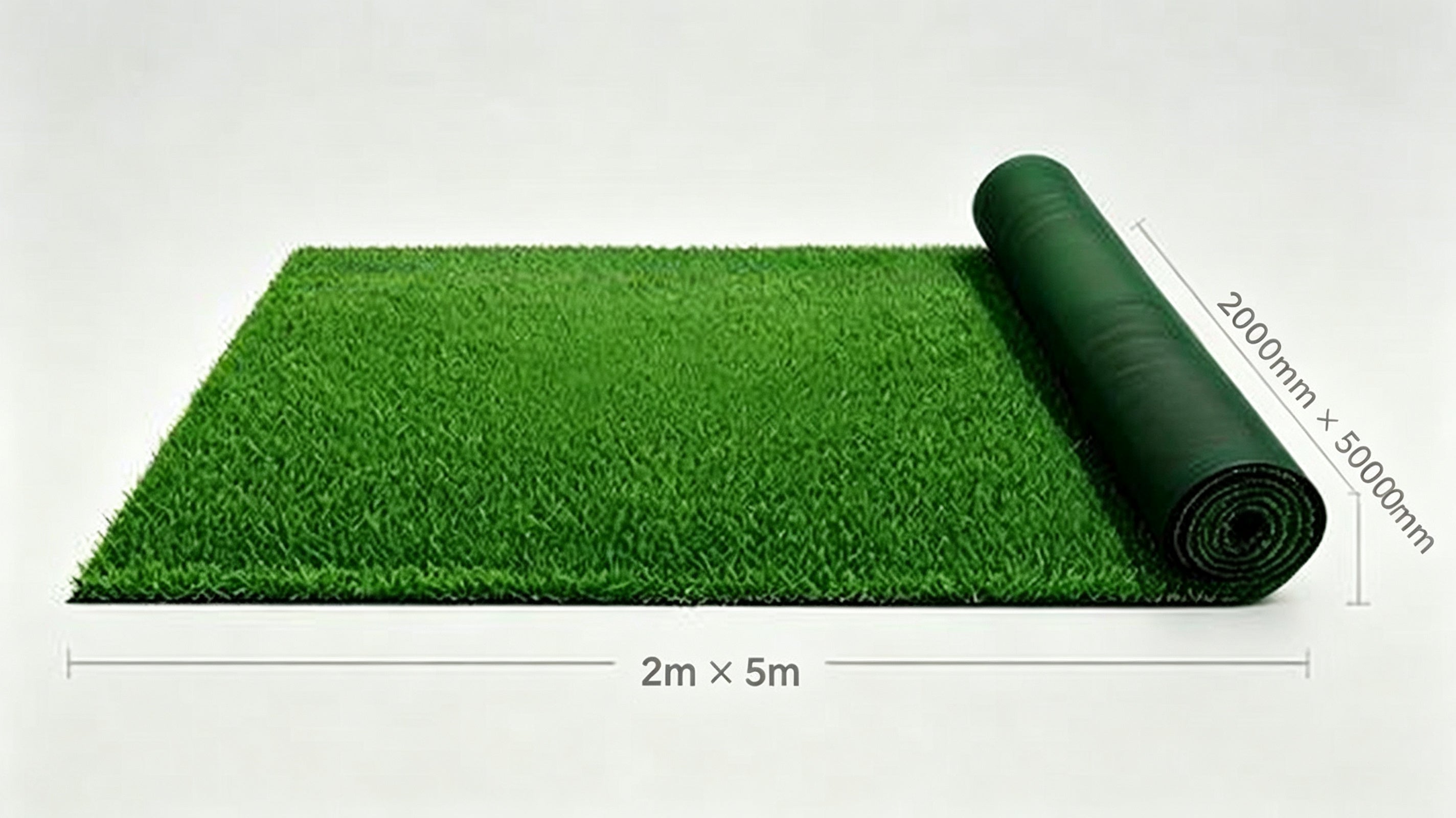 Custom Cut Waterproof Artificial Grass for Patio Roof Pet Yard