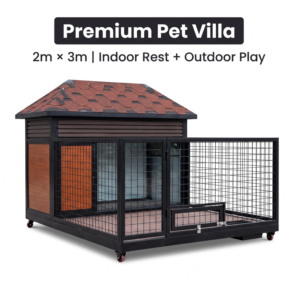 Large Outdoor Dog Kennel
