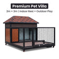 Large Outdoor Dog Kennel