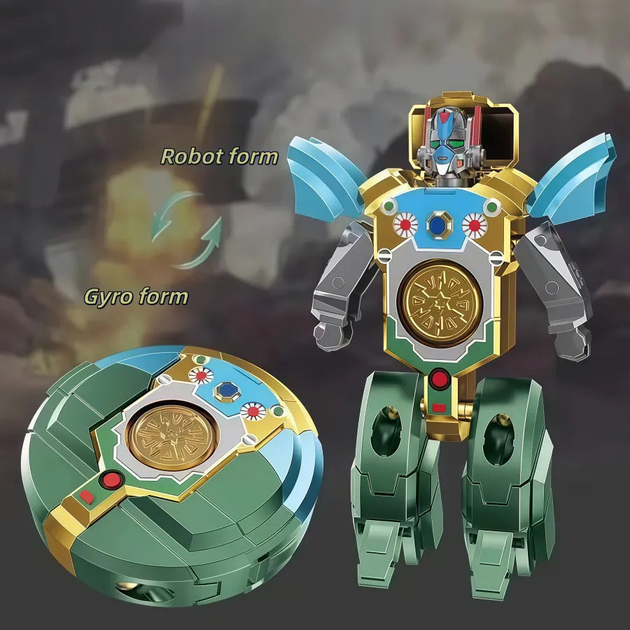 Robot Transform Fidget Finger Spinner: Mech & DinosaurDual Editions!