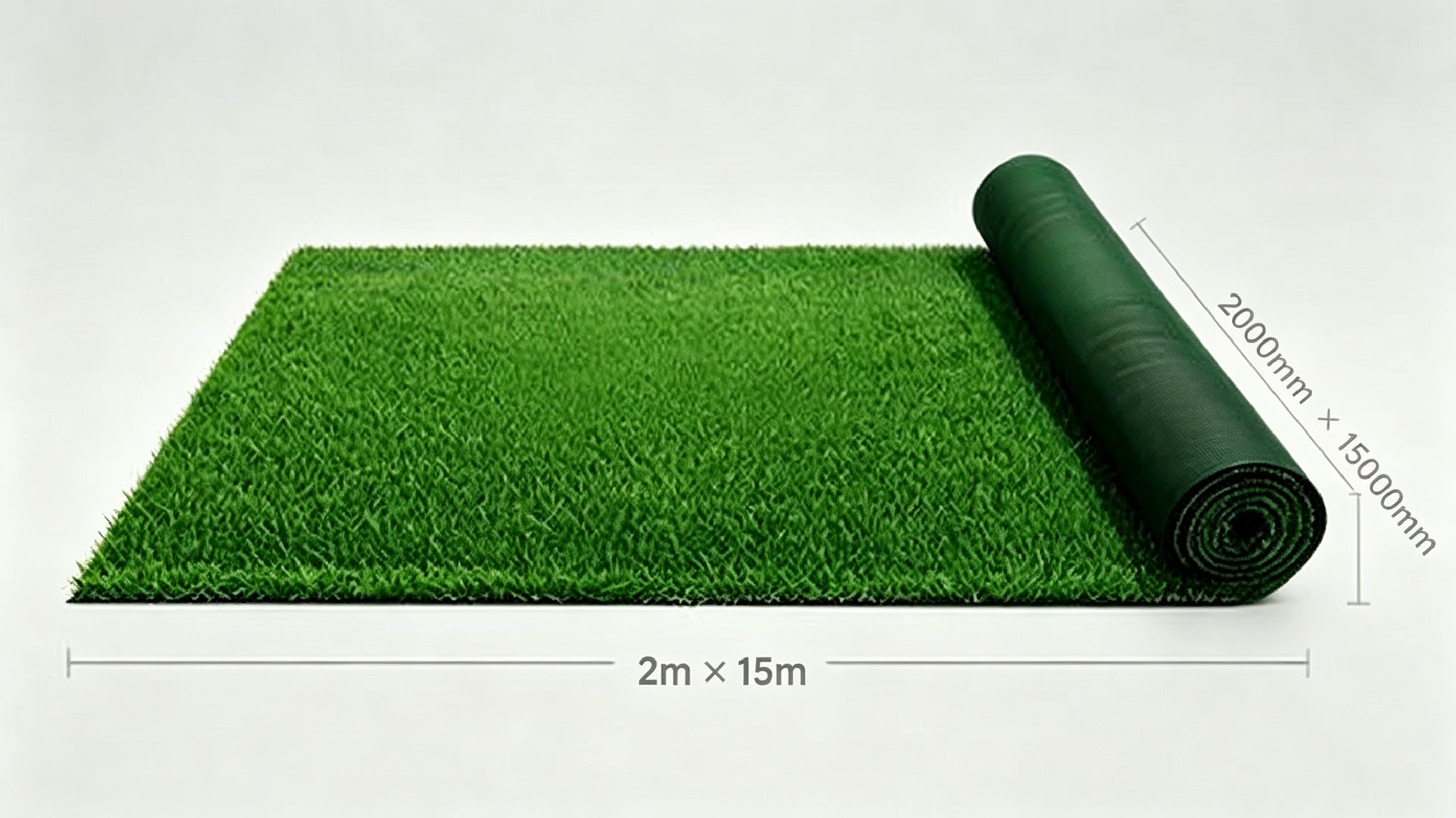 Custom Cut Waterproof Artificial Grass for Patio Roof Pet Yard