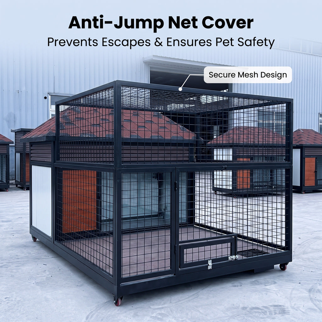 Large Outdoor Dog Kennel