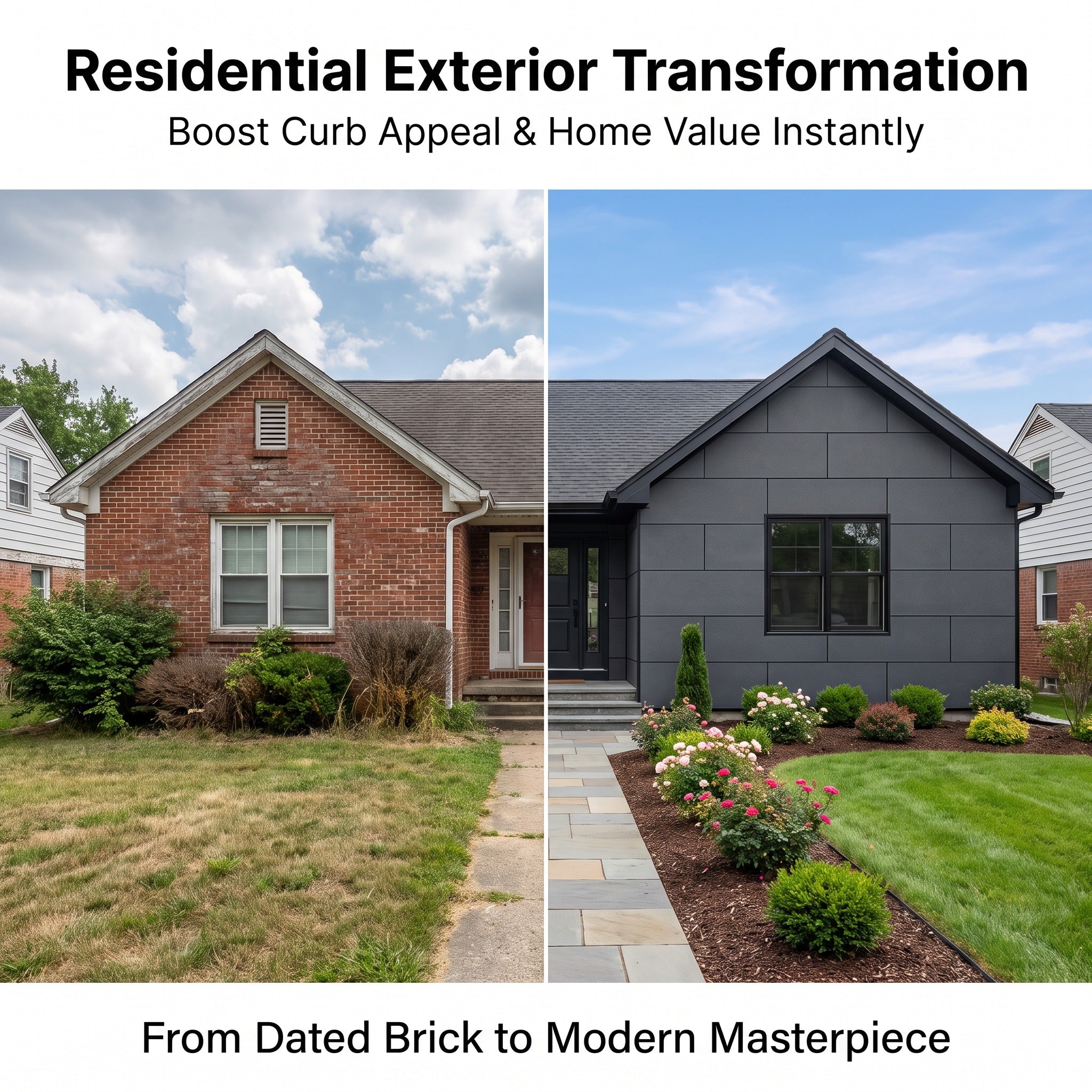 Insulated Wall Cladding System Weatherproof Exterior Decor Panels