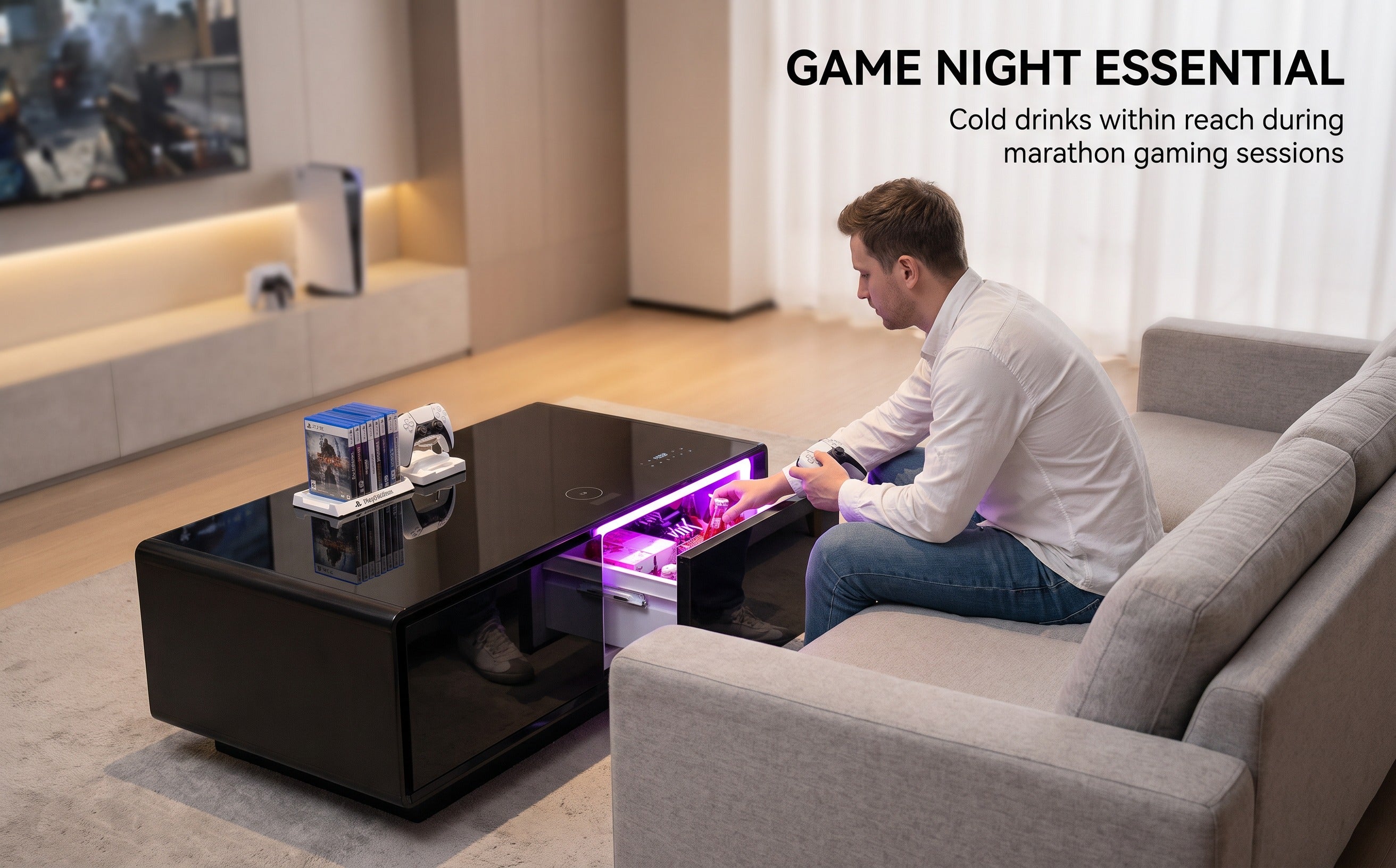 All‑in‑One Smart Side Table