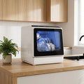 Modern Desktop Dishwasher for Stylish Home Kitchen Daily Cleaning