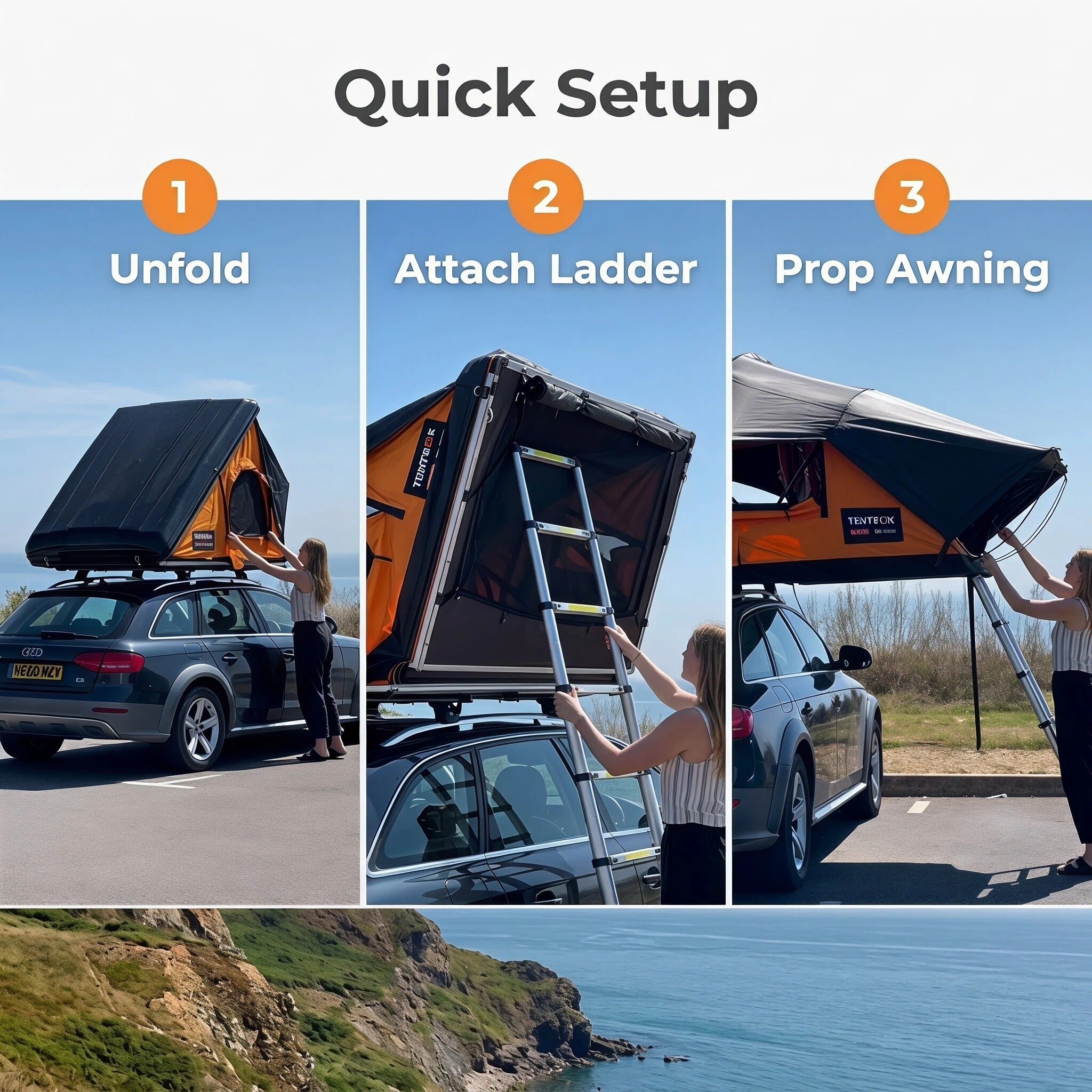 Portable Car Roof Top Tent