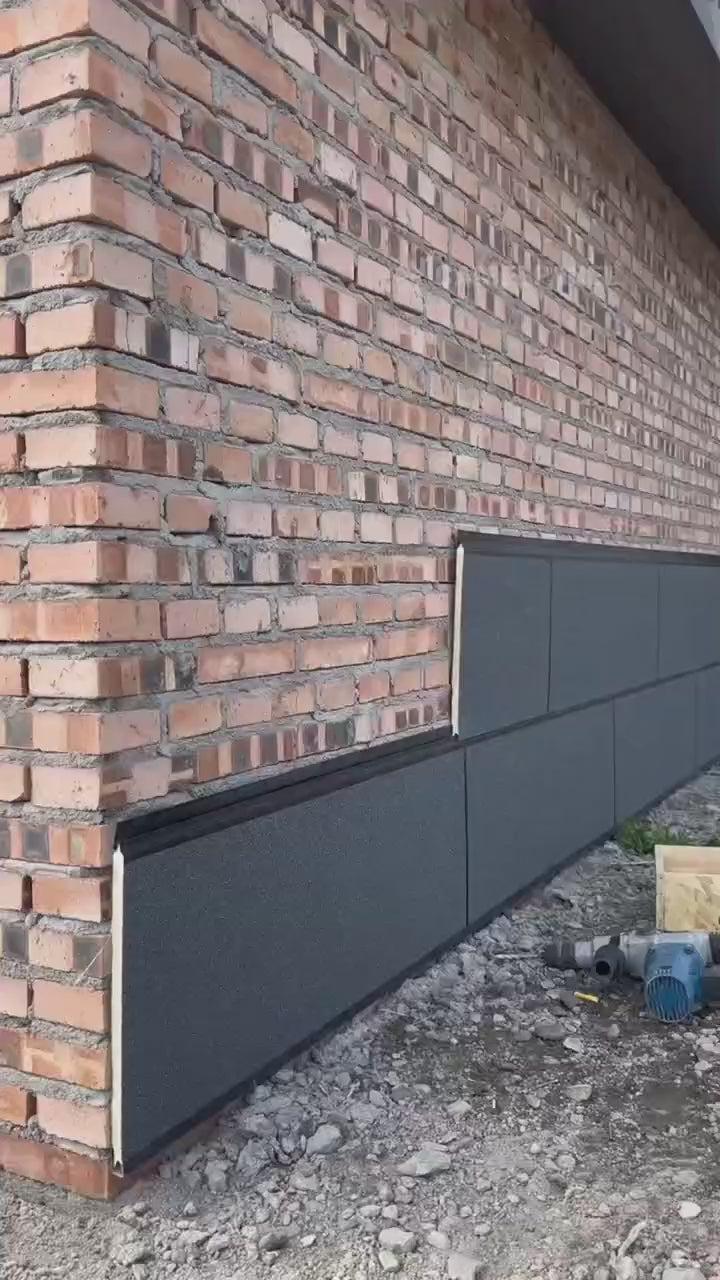 Insulated Wall Cladding System Weatherproof Exterior Decor Panels